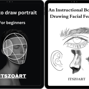 Learn to draw portraits with Loomis and the features book